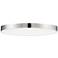 Maxim Trim 11" Wide Polished Chrome LED Ceiling Light