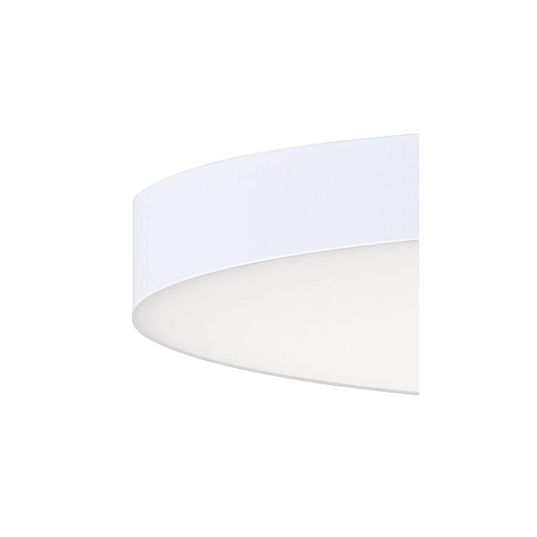 Image 2 Maxim Trim 11 inch Wide Round White LED Ceiling Light more views