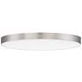 1_Maxim Trim 11" Wide Satin Nickel LED Ceiling Light