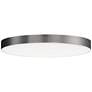 2_Maxim Trim 11" Wide Satin Nickel LED Ceiling Light more views