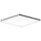 Maxim Trim 15 1/2" Wide Satin Nickel LED Ceiling Light