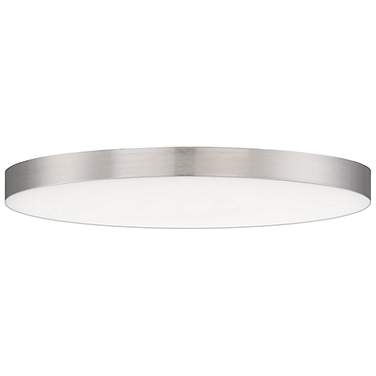 Maxim Trim 16" Wide Satin Nickel LED Ceiling Light
