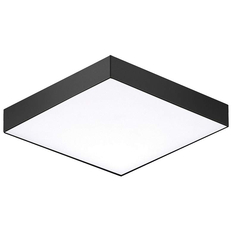 Image 1 Maxim Trim 4.5 inch Square 3000K LED Flush Mount Ceiling Light