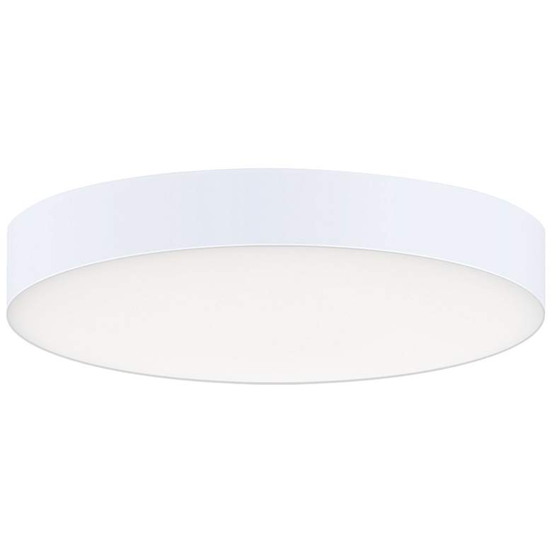 Image 1 Maxim Trim 5" Wide Modern LED Disc Ceiling Light