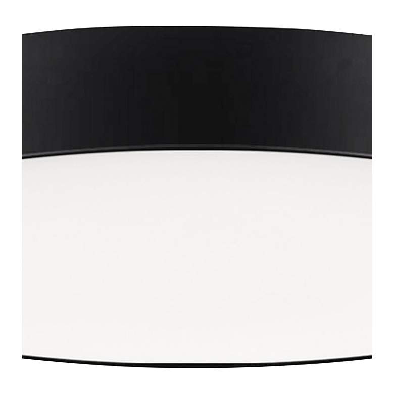 Image 3 Maxim Trim 5" Wide Round Black LED Ceiling Light more views
