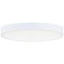 2_Maxim Trim 7" Wide White Finish Modern Disc LED Ceiling Light