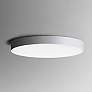 1_Maxim Trim 7" Wide White Finish Modern Disc LED Ceiling Light