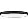 Maxim Trim 9" Wide Round Black Wet Rated Modern LED Ceiling Light