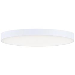 Maxim Trim 9&quot; Wide Round White LED Ceiling Light
