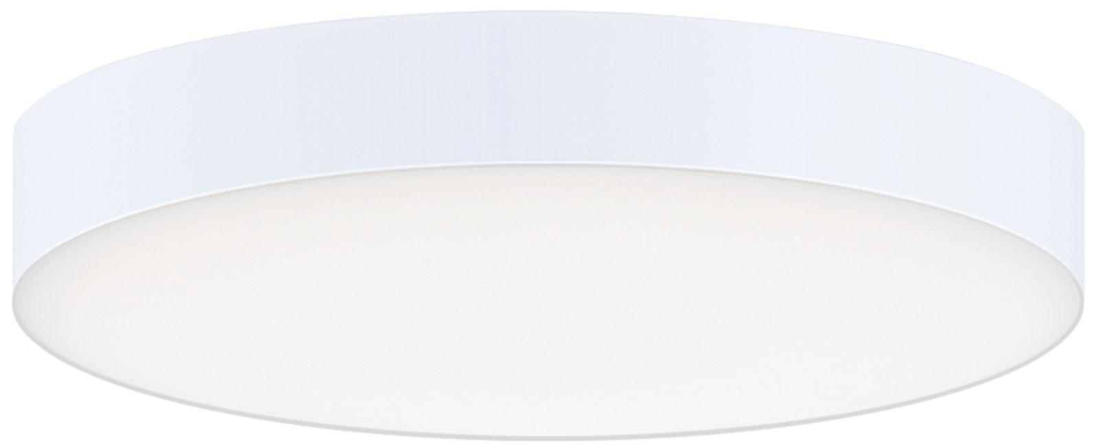 Maxim Trim Eco 11" White Round LED Flush Mount 3000K