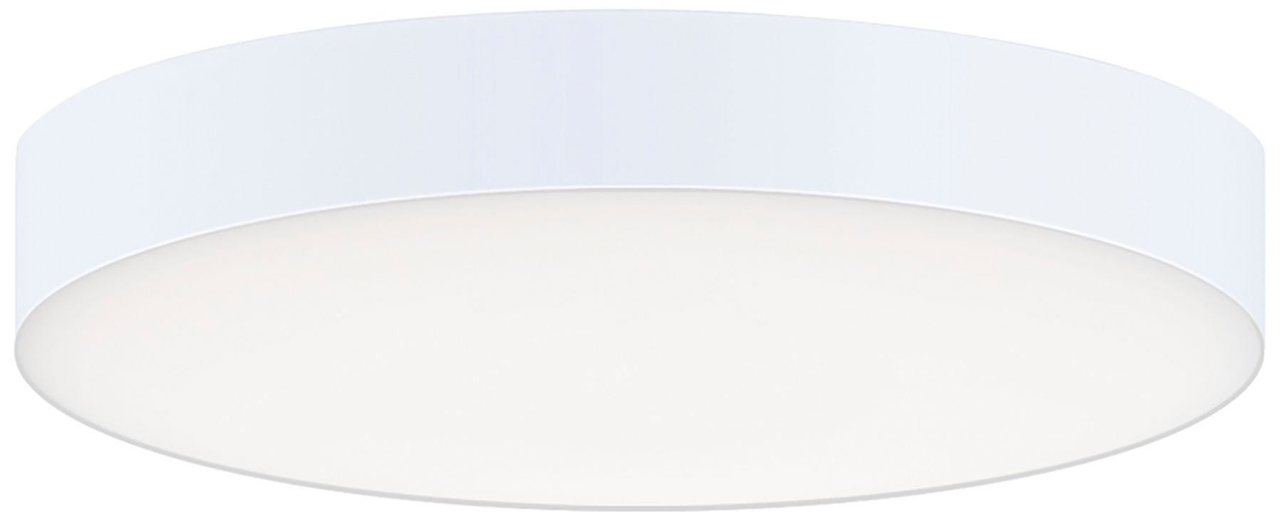 Maxim Trim Eco 5" White Round LED Flush Mount 3000K