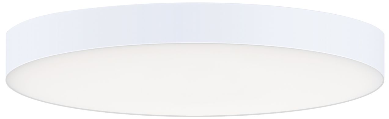 Maxim Trim Eco 7" White Round LED Flush Mount 3000K