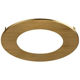 Image1 of Maxim Trim Ring for Slim 5" - Natural Aged Brass
