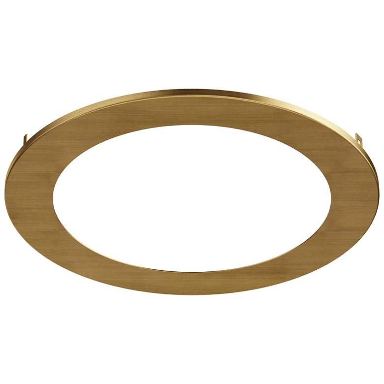 Image 1 Maxim Trim Ring for Slim 7" - Natural Aged Brass