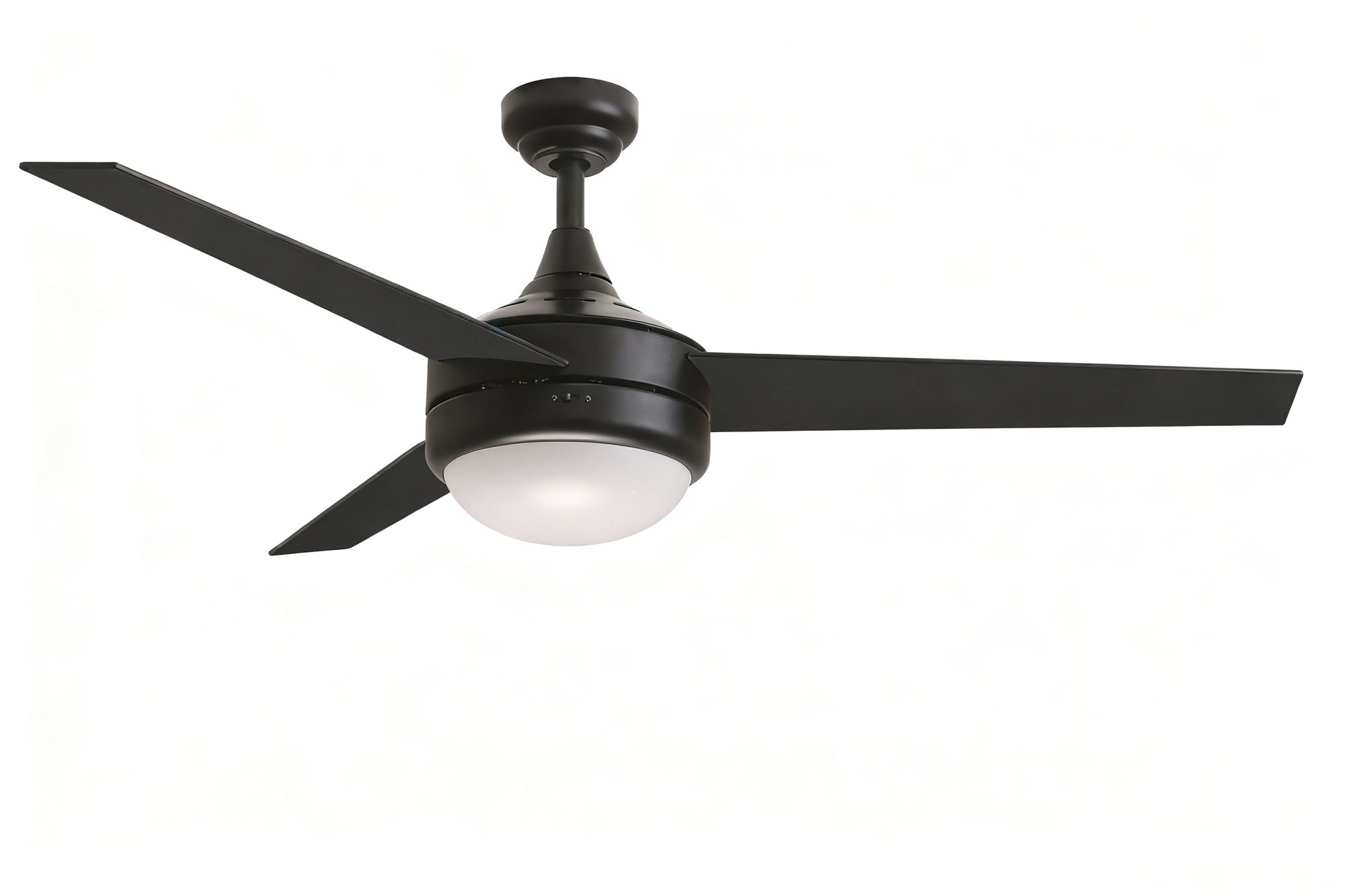 Image 4 Maxim Trio 52" Black 3-Blade Fan more views