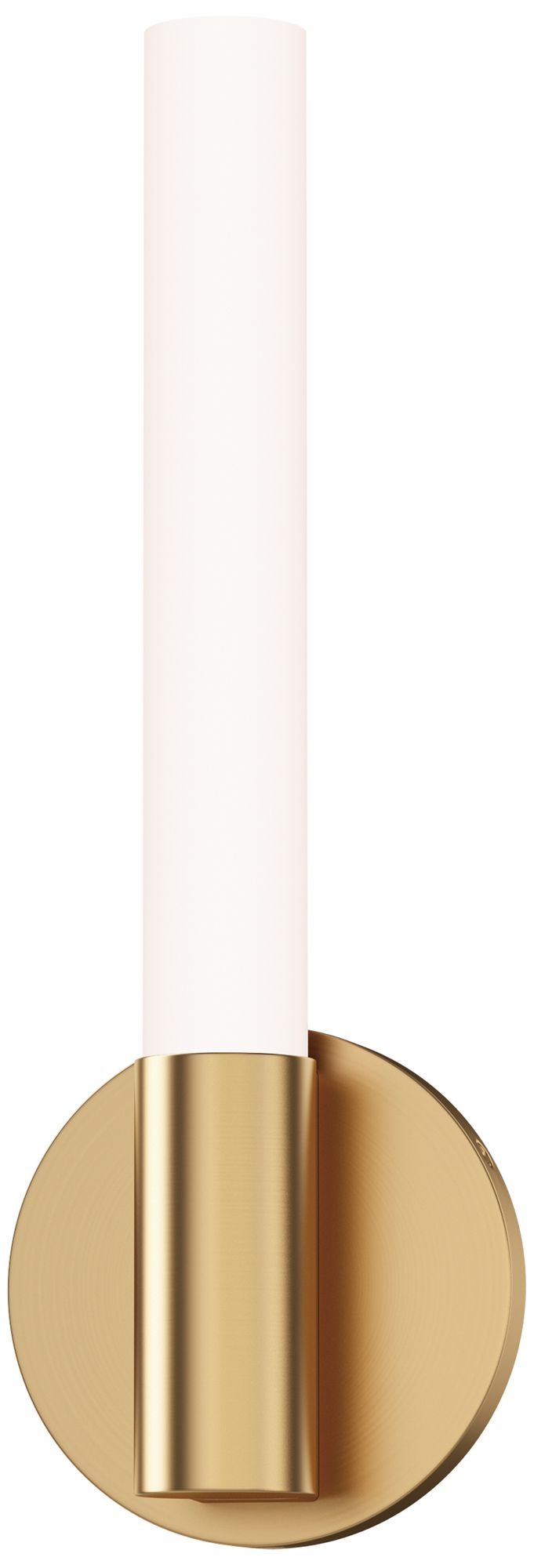 Maxim Tubi 14" Natural Aged Brass 5CCT LED Wall Sconce