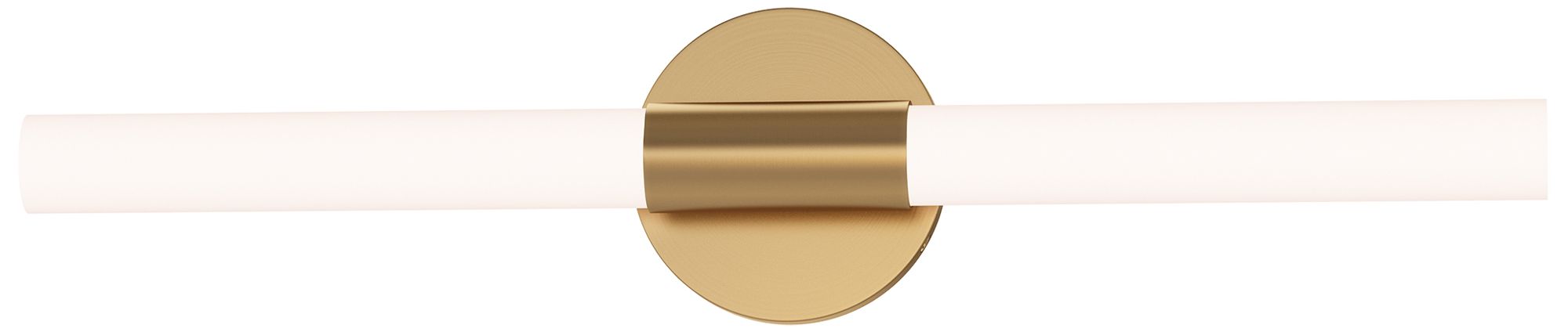 Maxim Tubi 24" Natural Aged Brass 5CCT LED Bath Bar