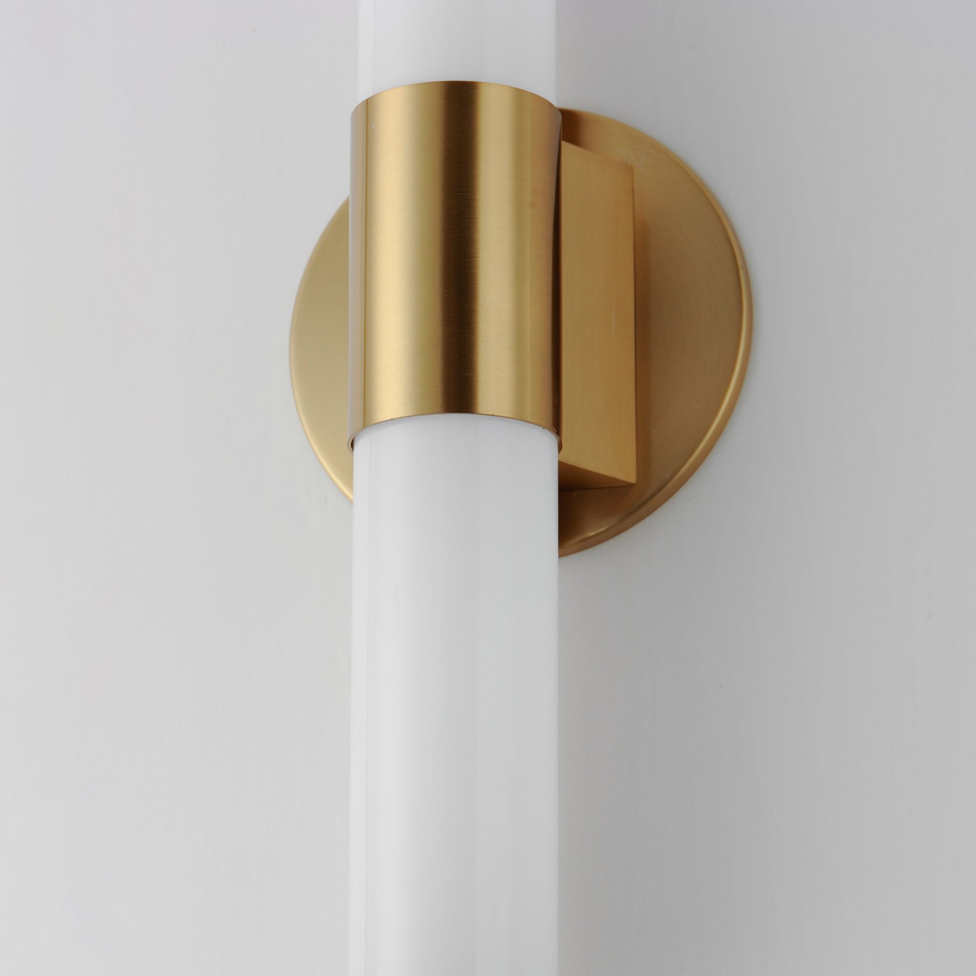 Image 3 Maxim Tubo 24" Wide Natural Aged Brass LED Vanity Bath Light more views