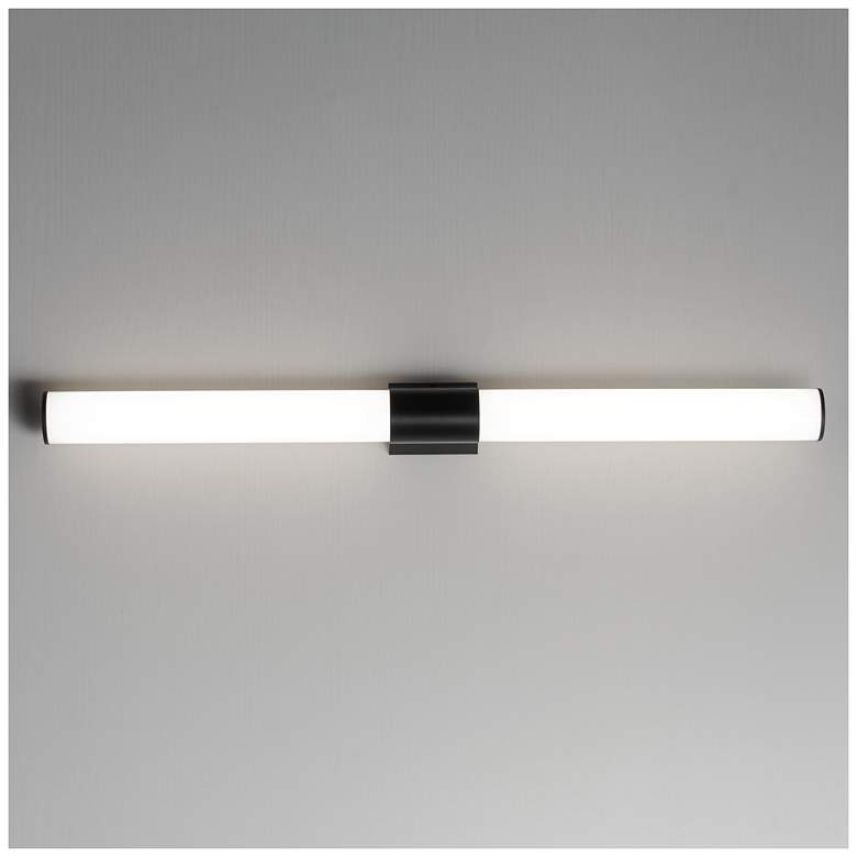 Image 3 Maxim Tubo 36" Black LED Bath Vanity more views