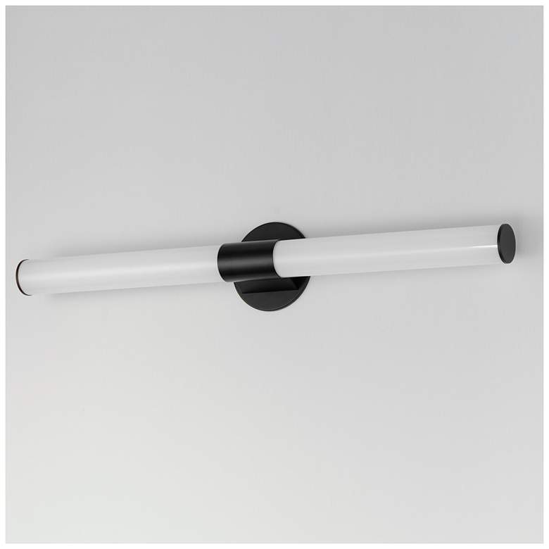 Image 4 Maxim Tubo 36" Black LED Bath Vanity more views
