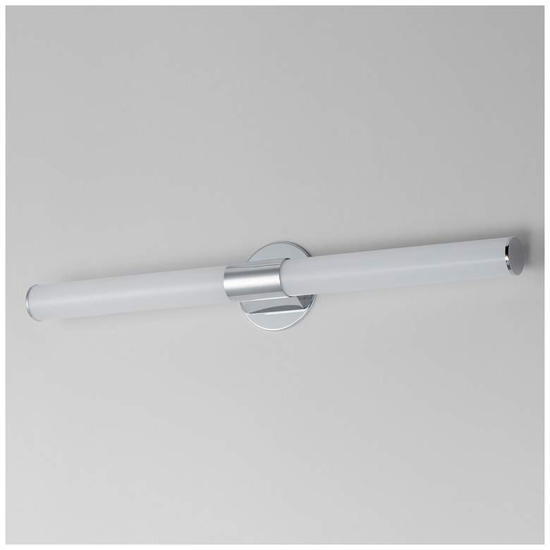 Image 3 Maxim Tubo 36" Polished Chrome LED Bath Vanity more views