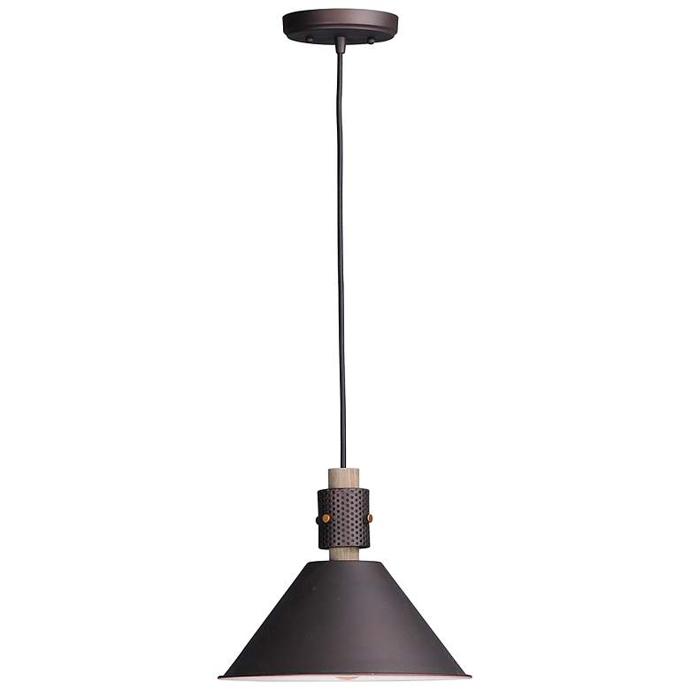 Image 2 Maxim Tucson 11 1/4 inch Wide Oil-Rubbed Bronze Mini Pendant