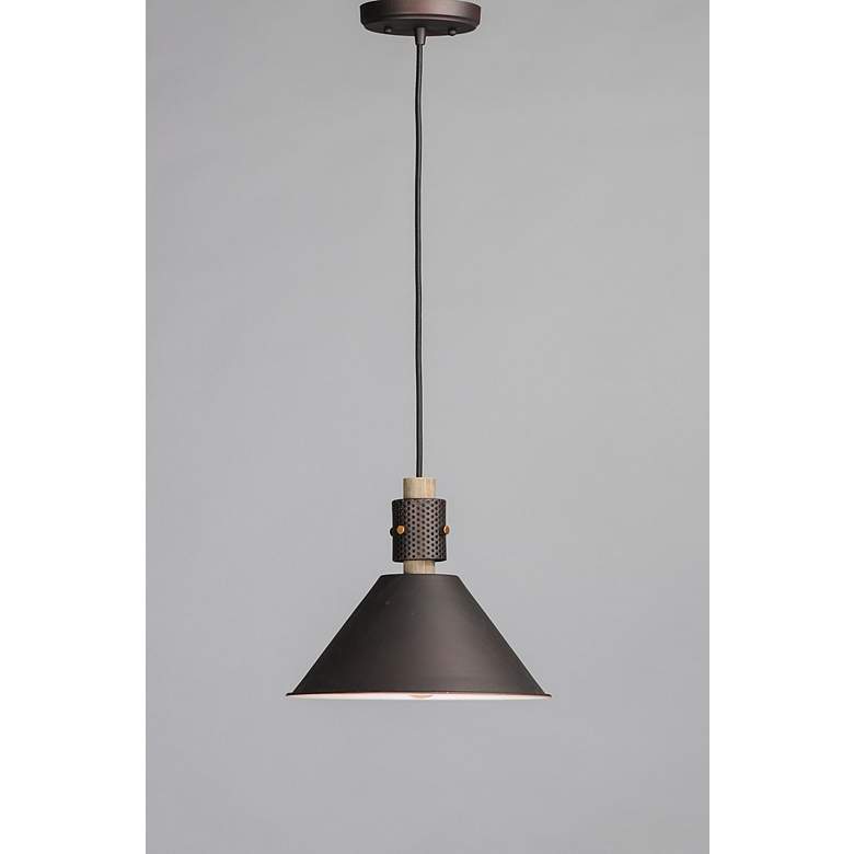 Image 3 Maxim Tucson 11 1/4" Wide Oil-Rubbed Bronze Mini Pendant more views