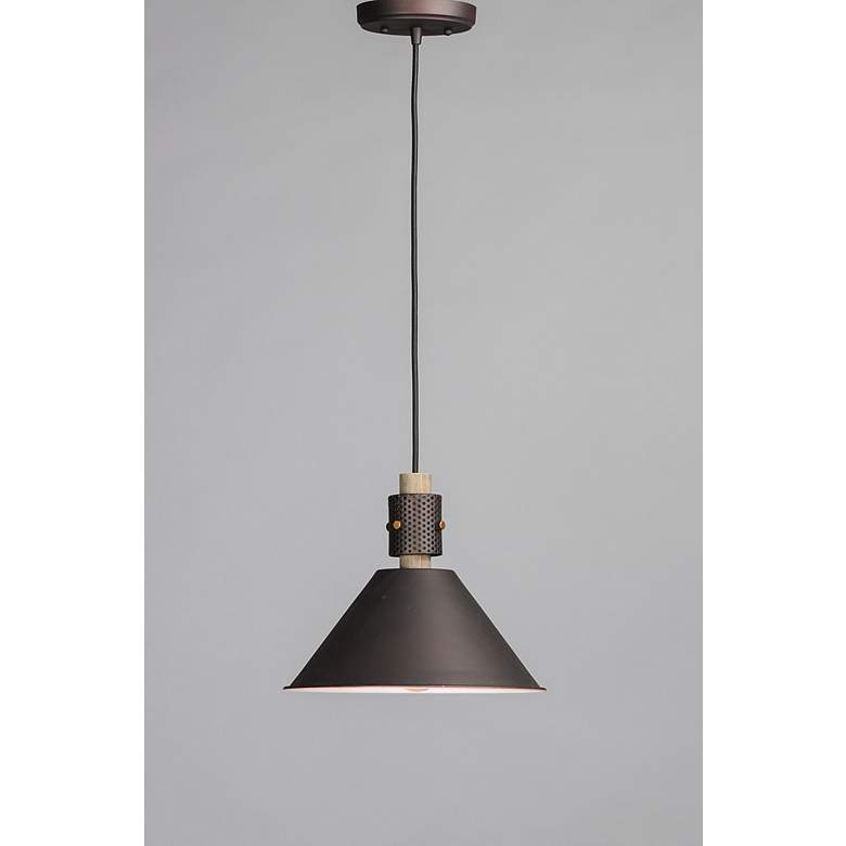 Image 3 Maxim Tucson 11 1/4 inch Wide Oil-Rubbed Bronze Mini Pendant more views