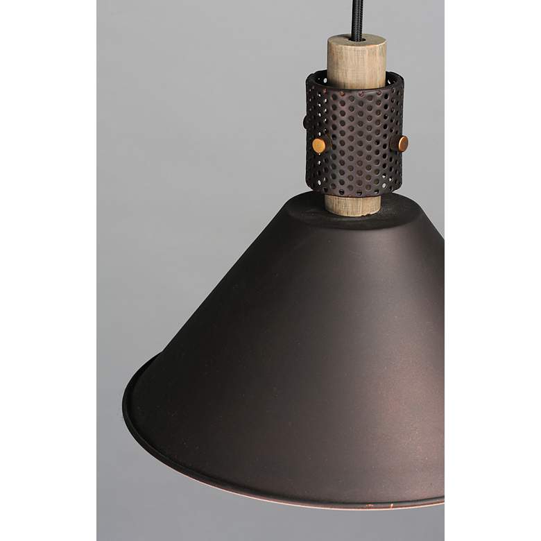 Image 4 Maxim Tucson 11 1/4 inch Wide Oil-Rubbed Bronze Mini Pendant more views