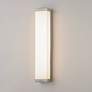 4_Maxim Tunnel 26" Brushed Aluminum LED Outdoor Sconce more views