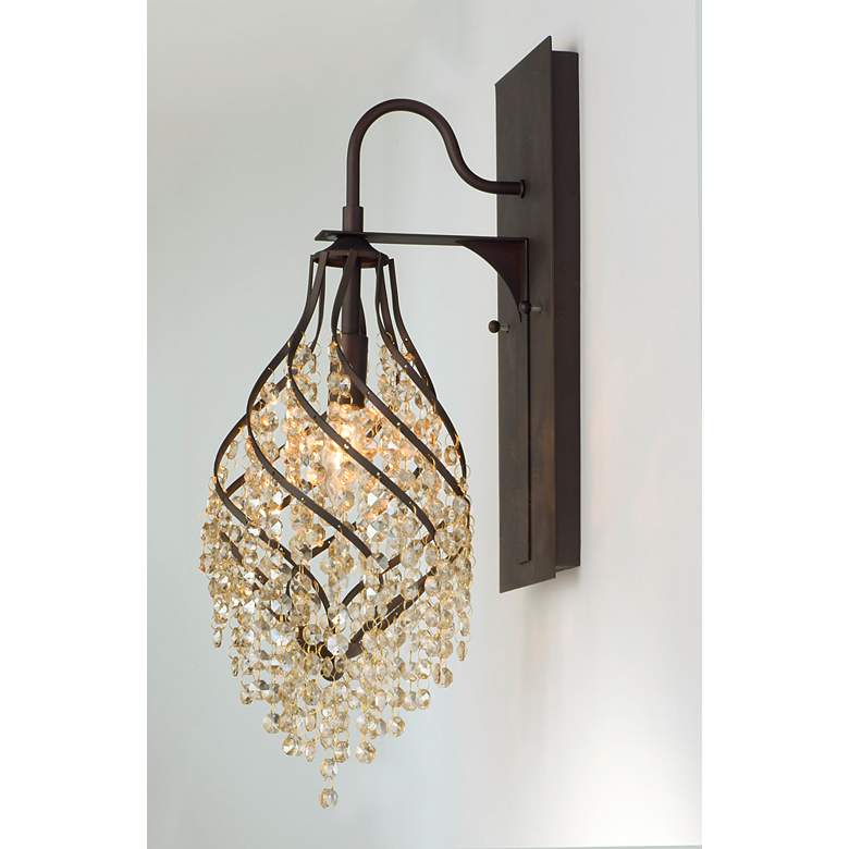 Image 3 Maxim Twirl 7.25" Wide Luxe Oil-Rubbed Bronze Wall Sconce more views