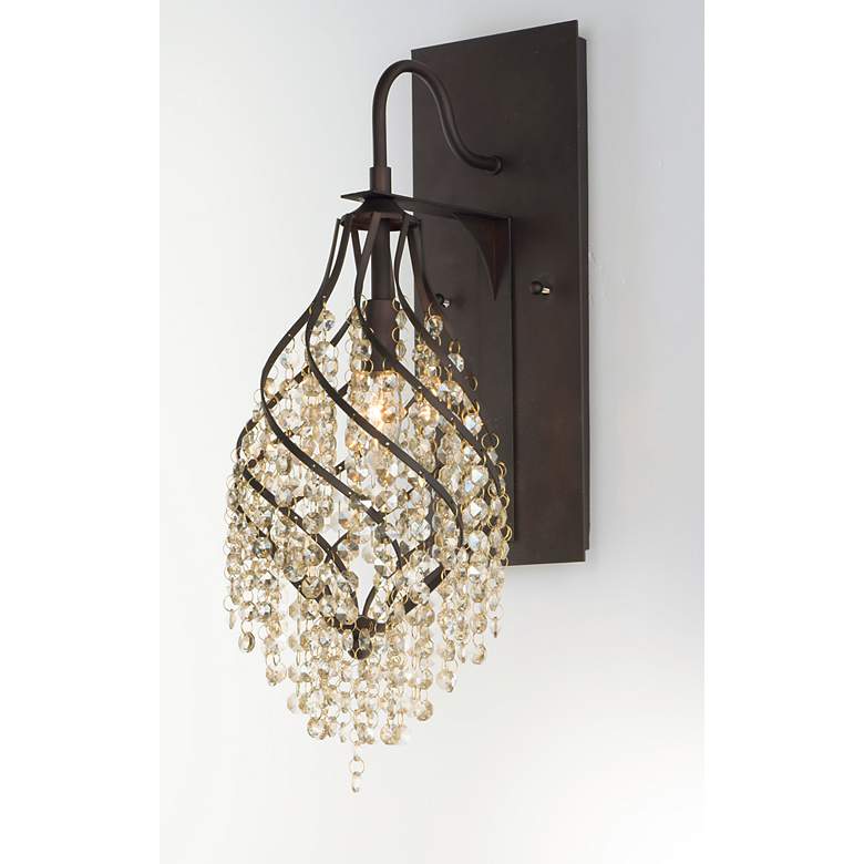 Image 4 Maxim Twirl 7.25" Wide Luxe Oil-Rubbed Bronze Wall Sconce more views