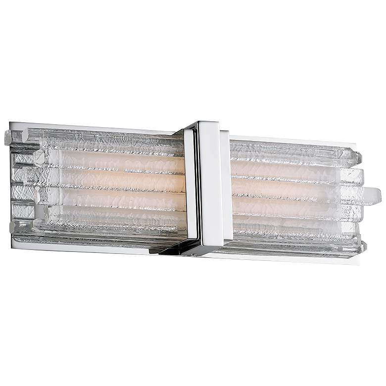Image 1 Maxim Unity 15" Wide Polished Nickel LED Bath Light