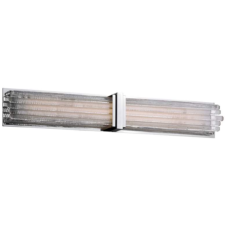 Image 1 Maxim Unity 32" Wide Polished Nickel LED Bath Light