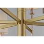 6_Maxim Uptown 26" Wide Brass and Chrome 5-Light Chandelier more views