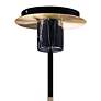 Maxim Vesper 37 1/2" Wide Satin Brass and Black 5-Light Modern Pendant