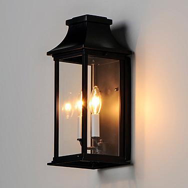 Maxim Vicksburg 16 1/4"H Black 2-Light Outdoor Wall Light