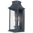 Maxim Vicksburg 16 1/4"H Black 2-Light Outdoor Wall Light