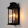 1_Maxim Vicksburg 16 1/4"H Black 2-Light Outdoor Wall Light