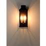 3_Maxim Vicksburg 16 1/4"H Black 2-Light Outdoor Wall Light more views