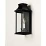 4_Maxim Vicksburg 16 1/4"H Black 2-Light Outdoor Wall Light more views