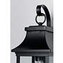 3_Maxim Vicksburg 16" High Black Outdoor Wall Light more views