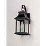 4_Maxim Vicksburg 16" High Black Outdoor Wall Light more views