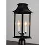 2_Maxim Vicksburg 19 3/4"H Black 2-Light Outdoor Post Light more views