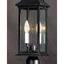 3_Maxim Vicksburg 19 3/4"H Black 2-Light Outdoor Post Light more views