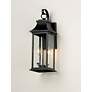 1_Maxim Vicksburg 20" High Black 2-Light Outdoor Wall Light