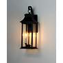 4_Maxim Vicksburg 20" High Black 2-Light Outdoor Wall Light more views