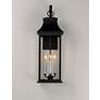3_Maxim Vicksburg 24" High Black 3-Light Outdoor Wall Light more views