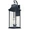 Maxim Vicksburg 28" High Black 3-Light Outdoor Wall Light