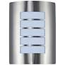 1_Maxim View 10 3/4"H Stainless Steel LED Outdoor Wall Light